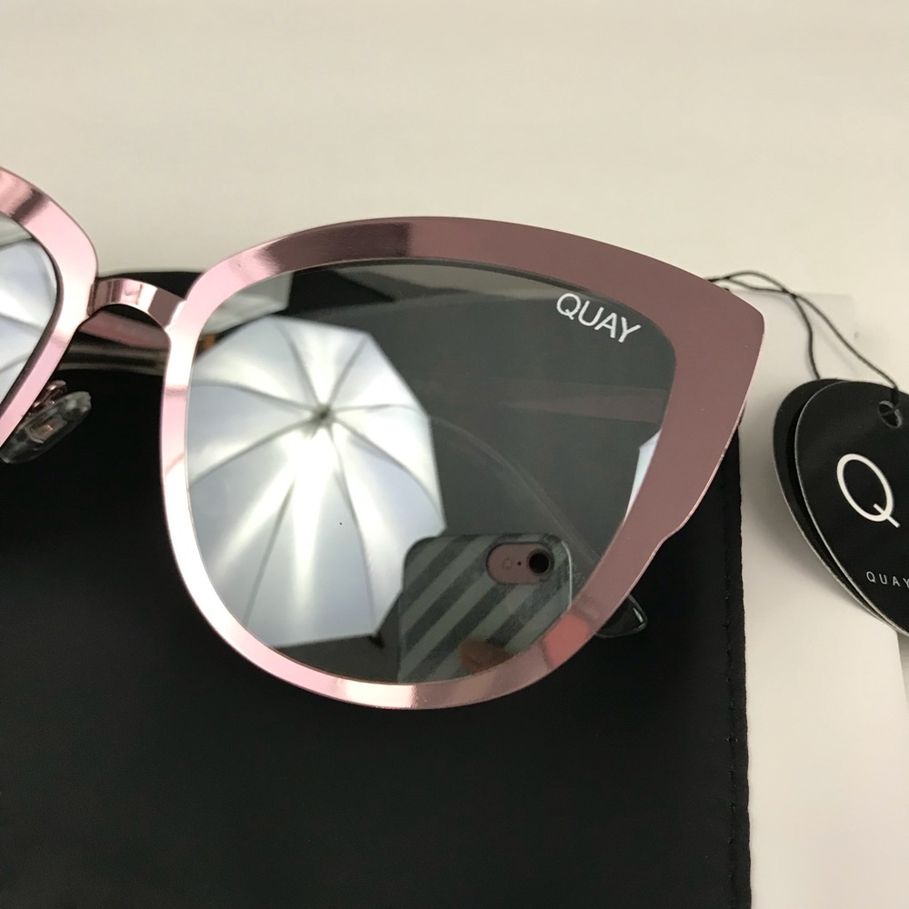 Quay Australia Super Girl Pink Sunglasses - Picture 2 of 8